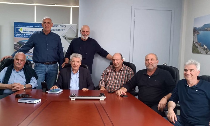 Ενημέρωση στον ΟΑΚ για το έργο στη Νέα Χώρα – Επαφές Γιαννόπουλου στα Χανιά