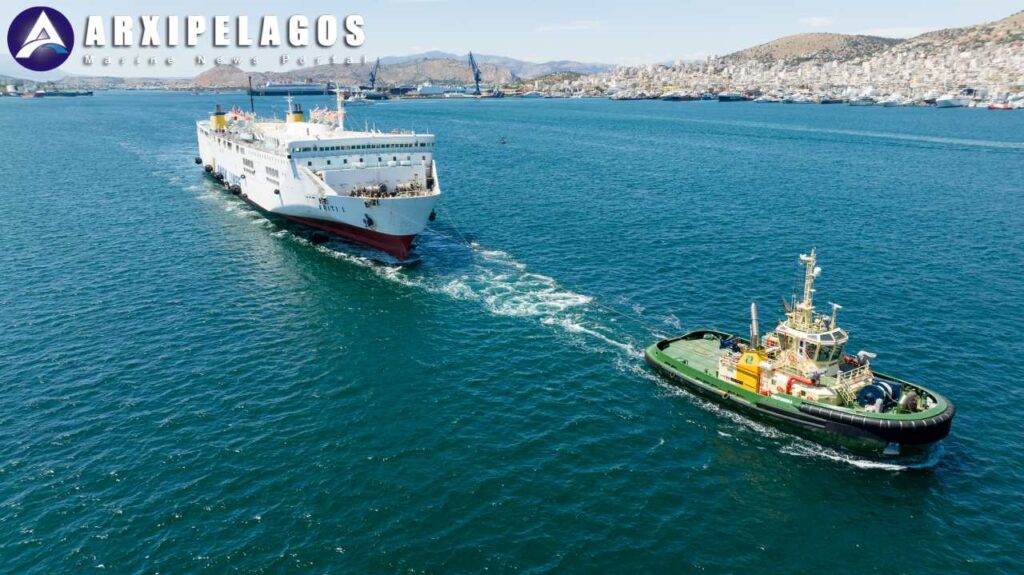ΚΡΗΤΗ Ι: Το τελευταίο ταξίδι για το μεγαθήριο της ΑΝΕΚ | φωτο