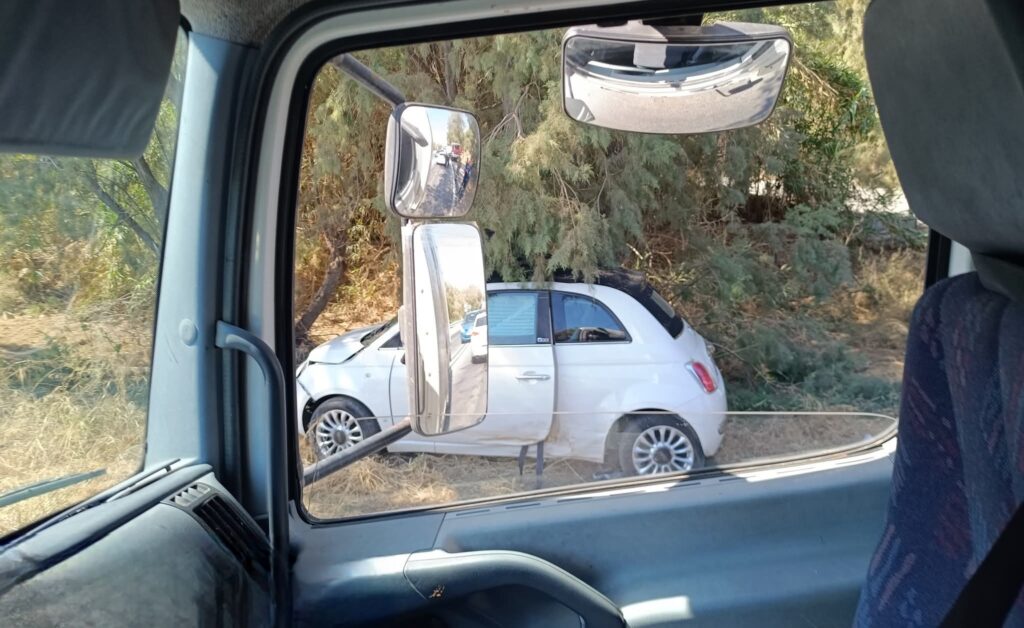 Κυκλοφοριακό κομφούζιο από τροχαίο στο ΒΟΑΚ | φωτο