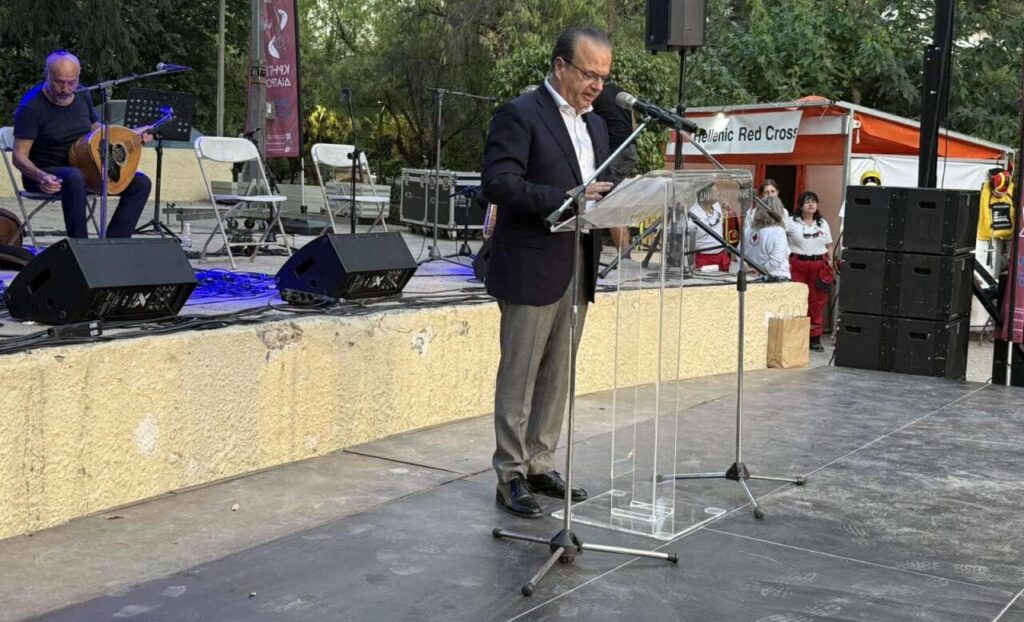 Χαιρετισμός  Δημάρχου Ρεθύμνης στη Γιορτή Κρητικής Διατροφής 2025