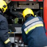 Χανιά: Πυρκαγιά σε απόσταση αναπνοής από το Γυμνάσιο Κουνουπιδιανών
