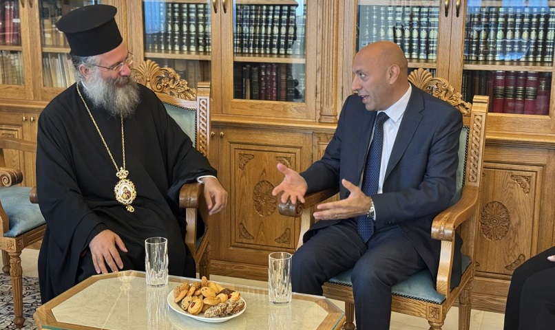 Συνάντηση Μητροπολίτη Ρεθύμνης και Αυλοποτάμου με τον Διπλωματικό Εκπρόσωπο της UNICEF