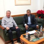 Συνάντηση Δημάρχου Αμαρίου με τον Περιφερειάρχη Κρήτης