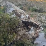Κρήτη: Πτώση μεγάλου βράχου | Έκλεισε δρόμος