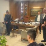 Κάλαντα, μελωδίες και ευχές στο Δημαρχείο από το Τμήμα Δοκίμων Αστυφυλάκων Ρεθύμνου