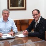 Συνάντηση Περιφερειάρχη Κρήτης με τον Δήμαρχο Ανωγείων