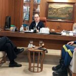 Συνάντηση του Δημάρχου Ρεθύμνης με τον Περιφερειακό Διοικητή των Πυροσβεστικών Υπηρεσιών Κρήτης
