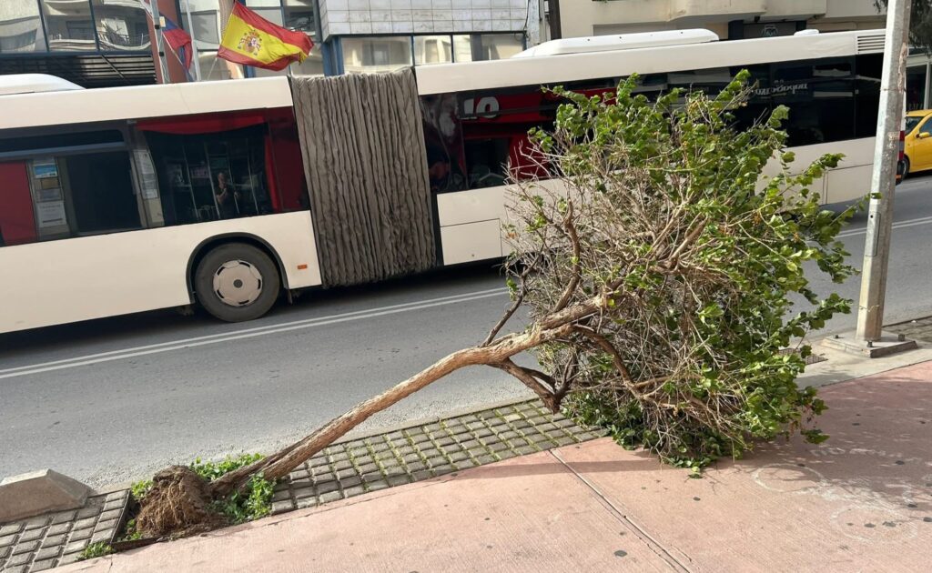 Στο έλεος ισχυρών ανέμων η Κρήτη – ΕΛΑΣ: Προσοχή στους δρόμους