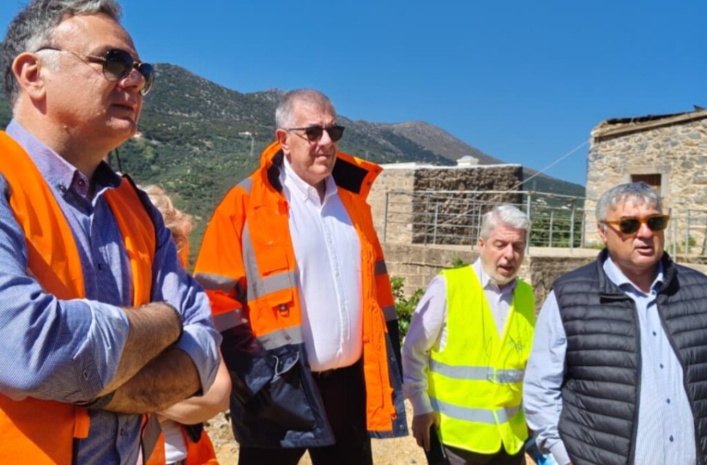 Νίκος Ταχιάος: Αυτοψία στα εργοτάξια και τις αρχαιολογικές εργασίες του ΒΟΑΚ 