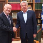 Αποχαιρετιστήρια επίσκεψη του Βρετανού Πρέσβη στον Περιφερειάρχη Κρήτης