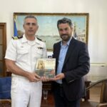 Στον Δήμαρχο Χανίων ο νέος Κεντρικός Λιμενάρχης Χανίων, Ε. Κοκολογιαννάκης