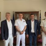 Συνάντηση του Αντιπεριφερειάρχη Λασιθίου με το νέο Περιφερειακό Διοικητή Λιμενικού Σώματος Κρήτης