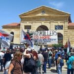 Χανιά: Μεγάλη συμμετοχή στη παγκρήτια κινητοποίηση για τη Βάση της Σούδας (φωτο)