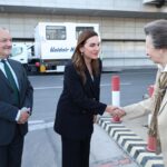 Στην Ελλάδα η Πριγκίπισσα Άννα για τη Μάχη της Κρήτης | φωτο