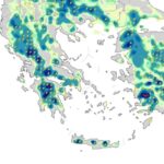 Καιρός: Εντονη αστάθεια έως τουλάχιστον τη Δευτέρα με βροχές και καταιγίδες