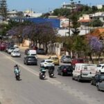 Χανιά: Κυκλοφοριακή συμφόρηση στον Κλαδισό λόγω των έργων στον κόμβο Βαμβακόπουλου | φωτο