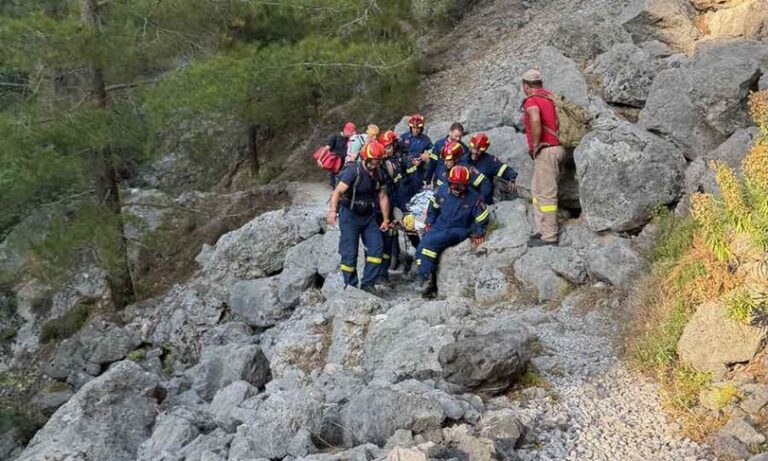 Γαύδος: Τραυματίστηκε τουρίστας σε πεζοπορία