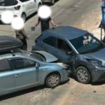 Χανιά: Τροχαίο ατύχημα στην οδό Μυλωνογιάννη (φώτο)