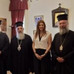 Κρήτη: Επίσκεψη της Υπουργού Παιδείας, Θρησκευμάτων και Αθλητισμού στην Ιερά Αρχιεπισκοπή Κρήτης