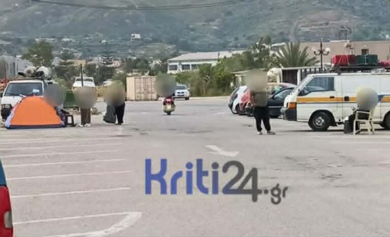 Χανιά: Μεγάλη επιχείρηση της ΕΛ.ΑΣ. σε πρόχειρους καταυλισμούς Ρομά (φώτο)