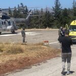 Xανιά: Αεροδιακομιδή 41χρονου ναυτικού από φορτηγό πλοίο ανοιχτά της Γαύδου (φώτο & video)