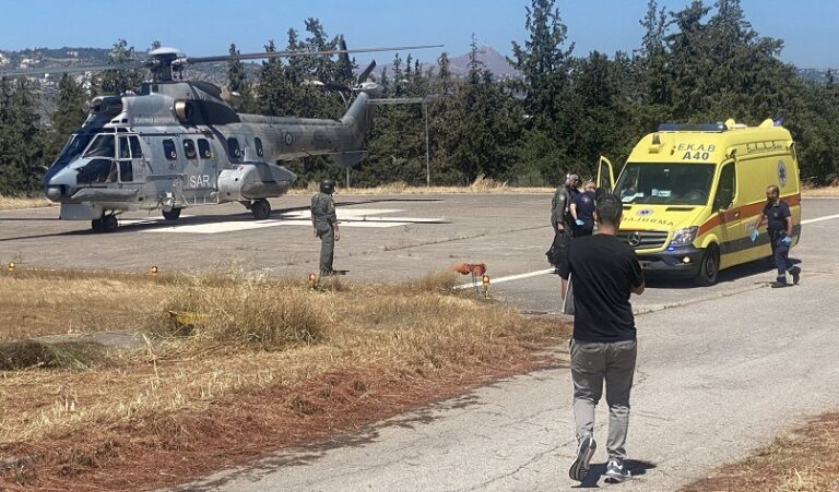 Xανιά: Αεροδιακομιδή 41χρονου ναυτικού από φορτηγό πλοίο ανοιχτά της Γαύδου (φώτο & video)