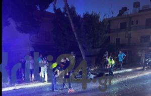 Χανιά: Σοβαρό τροχαίο στην οδό Ακρωτηρίου  | φωτο