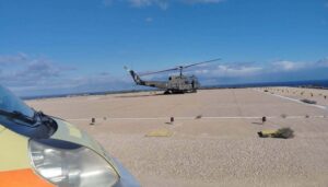 Xανιά: Αεροδιακομιδή 41χρονου ναυτικού από φορτηγό πλοίο ανοιχτά της Γαύδου