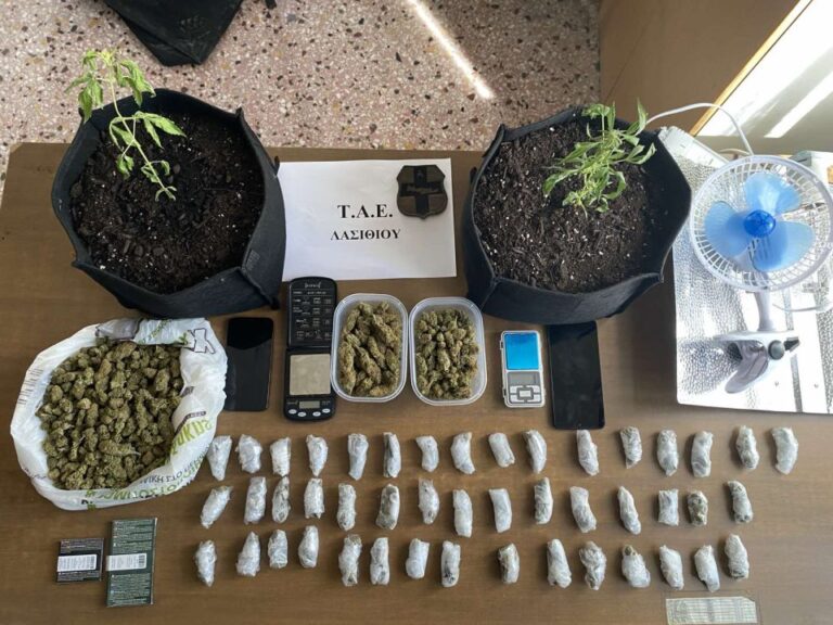 Κρήτη: Νέες συλλήψεις για ναρκωτικά – Χειροπέδες σε δύο νεαρούς (φώτο)