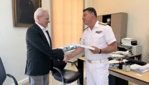 Συνάντηση του Δημάρχου Ηρακλείου με τον Περιφερειακό Διοικητή του Λιμενικού Σώματος Κρήτης