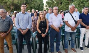 Πραγματοποιήθηκε η εκδήλωση τιμής και μνήμης στο Μνημείο Εκτελεσθέντων στην παραλία του Ταυρωνίτη του Δήμου Πλατανιά