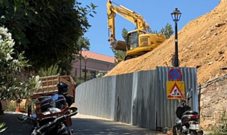 Χανιά: Ξεκίνησαν οι εργασίες αποκατάστασης στον επιπρομαχώνα του Αγίου Δημητρίου (φωτο)