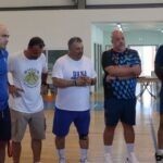 O Παναγιώτηw Βασιλόπουλος στο μπασκετικό καμπ της Βαλένθια στο Ρέθυμνο