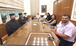 Συνάντηση Περιφερειάρχη Κρήτης με τον Μητροπολίτη Ιεραπύτνης και Σητείας, τον Δήμαρχο Ιεράπετρας και τοπικούς φορείς