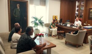 Συνάντηση Δημάρχου Ρεθύμνης με το νέο Δ.Σ. του Ελληνικού Ερυθρού Σταυρού