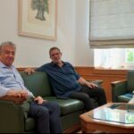 Συνάντηση Αρναουτάκη – Καστρινάκη για το 7ο Παγκόσμιο Συνέδριο Κρητών