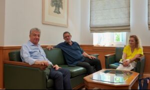 Συνάντηση Αρναουτάκη – Καστρινάκη για το 7ο Παγκόσμιο Συνέδριο Κρητών