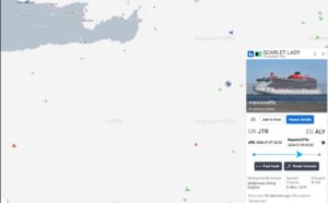 Στα Χανιά κατευθύνεται το κρουαζιερόπλοιο Scarlet Lady με LGBTQ+ επιβάτες