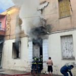 Πυρκαγιά σε εγκαταλελειμμένο κτίριο στο κέντρο των Χανίων | φωτο