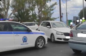 Χανιά: Τροχαίο στον ΒΟΑΚ στα Μεγάλα Χωράφια | φωτο