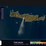 Ξεπέρασαν τα 100 km/h οι ριπές του ανέμου στην Κρήτη