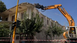 Η Δημοτική Αρχή Χανίων για τις εργασίες κατεδάφισης του πρώην κτιρίου του ΙΚΑ