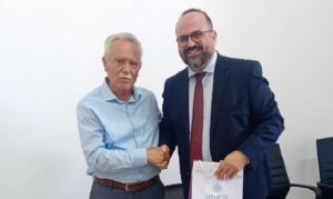 Συνάντηση εργασίας του Γενικού Γραμματέα Ναυτιλίας και Λιμένων κ. Εμμανουήλ Κουτουλάκη στο Λιμενικό Ταμείο Ηρακλείου