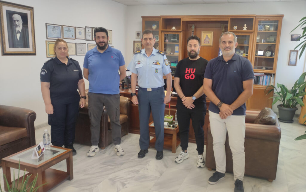 Συνάντηση της Ένωσης Αστυνομικών Υπαλλήλων Χανίων με τον Διευθυντή Αστυνομίας