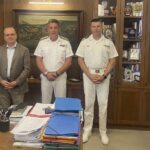 Η συνάντηση του Δημάρχου Ρεθύμνης με αξιωματούχους του Λιμενικού Σώματος