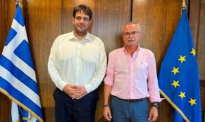 Επαφές του Δημάρχου Πλατανιά στην Αθήνα για έργα, χρηματοδοτήσεις και πολιτική προστασία