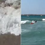 Κρήτη: Δέκα άτομα κινδύνεψαν να πνιγούν | Τους έσωσαν οι ναυαγοσώστες (φώτο- video)