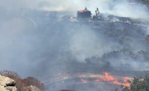 Φωτιά στο Ρέθυμνο: Παράταση προσωρινής διαμονής πυρόπληκτων στην περιοχή του Δήμου Αγίου Βασιλείου