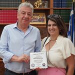 Συνάντηση Περιφερειάρχη Κρήτης με την Πρόεδρο της Παγκρητικής Ομοσπονδίας Ευρώπης Ευτυχία Όλοφσον – Σαβιολάκη