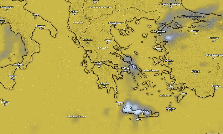 Καιρός: Παραμένουν οι πολύ ισχυροί βοριάδες στο Αιγαίο – Τοπικές νεφώσεις στην Κρήτη
